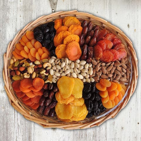 Oval Fruit & Nut Basket
